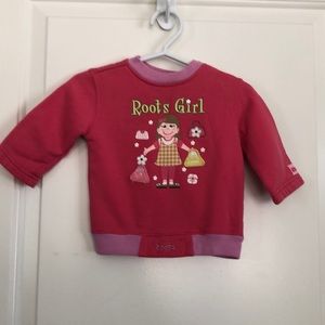 Roots graphic sweatshirt size 3-6m
